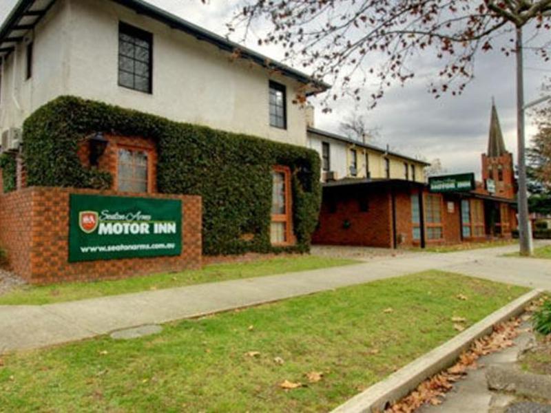 Seaton Arms Motor Inn Albury Eksteriør billede